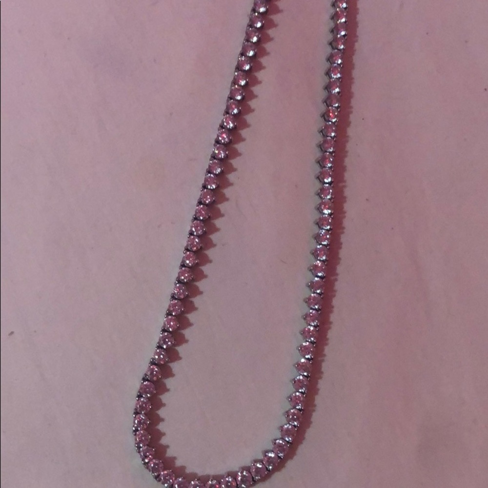 18inch iced out tennis chain
